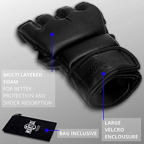 ¡Guantes Martial de MMA con Acolchado Ideal! Guantes de Boxeo para una Alta Estabilidad de la muñeca. Guantes de Pelea de Larga Durabilidad para Artes Marciales, Boxeo, Sparring. ¡Guantes Martial de MMA con Acolchado Ideal! Guantes de Boxeo para una Alta Estabilidad de la muñeca. Guantes de Pelea de Larga Durabilidad para Artes Marciales, Boxeo, Sparring.