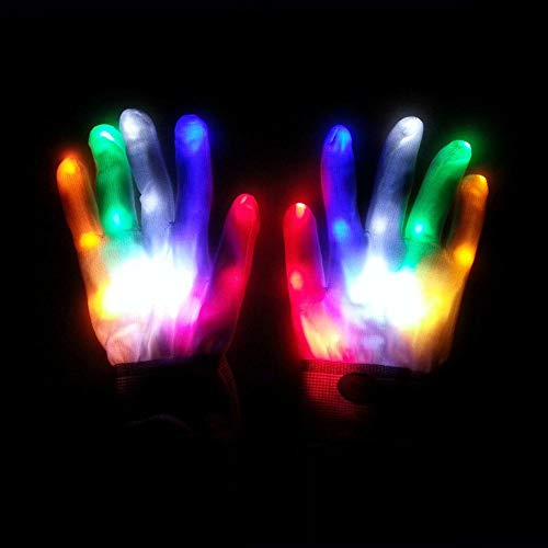 Guantes Mujer Guantes Fluorescente Led Que Brilla Intensamente Danza Performalece Puntales Moda Guantes Mujer Ropa Accesorios