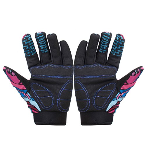 Guantes para hombres con diseño de calaveras HappyJacky® para bicicleta y motocicleta, color Color-M, tamaño Medium Guantes para hombres con diseño de calaveras HappyJacky® para bicicleta y motocicleta, color Color-M, tamaño Medium