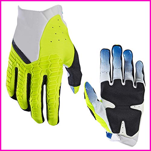 Guanti Moto Motocross Sprint gara Donna uomo guanti Unisex - Giallo, XL Guanti Moto Motocross Sprint gara Donna uomo guanti Unisex - Giallo, XL