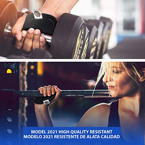 Guantillas Guantes Gym Gimnasio Hombre Mujer Fitness Antideslizante - Levantamiento Agarre Pesas Manoplas Entrenamiento Callera Neopreno Musculacion Lavables Anti Olor Grip Pads Crossfit Transpirable Guantillas Guantes Gym Gimnasio Hombre Mujer Fitness Antideslizante - Levantamiento Agarre Pesas Manoplas Entrenamiento Callera Neopreno Musculacion Lavables Anti Olor Grip Pads Crossfit Transpirable