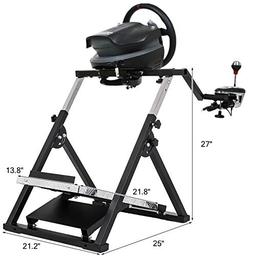 Guellin Soporte Simulador de Carreras G27 G29 Ps4 G920 T300rs 458 Volante con Soporte con Ruedas para F458 Spider (Xbox One) T80 / T100 / RGT / Ferrari GT / F430 Guellin Soporte Simulador de Carreras G27 G29 Ps4 G920 T300rs 458 Volante con Soporte con Ruedas para F458 Spider (Xbox One) T80 / T100 / RGT / Ferrari GT / F430