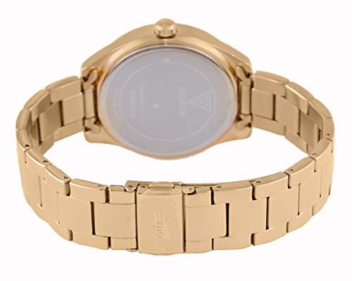 Guess Reloj Analógico para Mujer de Cuarzo con Correa en Acero Inoxidable W0987L2