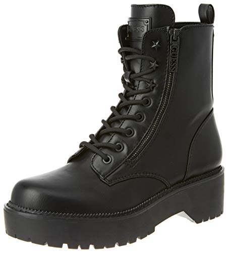 Guess TAYTE2/STIVALETTO (Bootie)/Lea, Botas de Combate Mujer, Negro, 40 EU Guess TAYTE2/STIVALETTO (Bootie)/Lea, Botas de Combate Mujer, Negro, 40 EU