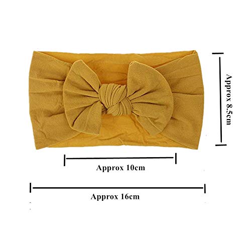 GUIFIER 8 Piezas Diademas para Niñas Bebés con Arcos Bandas para el Cabello de Nylon Vendas bebe Vinchas para Bebés Recién Nacidos Niños GUIFIER 8 Piezas Diademas para Niñas Bebés con Arcos Bandas para el Cabello de Nylon Vendas bebe Vinchas para Bebés Recién Nacidos Niños