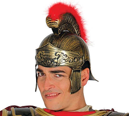 Guirca- Casco romano, Color dorado, Talla única (13361.0)