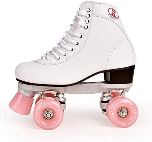 GUIYTQ5R Patines para niños Patines para Ruedas de Doble Fila Adulta Patines de Cuatro Ruedas para Hombres y Mujeres Zapatos de Patines al Aire Libre (Color : White, Size : 44EU) GUIYTQ5R Patines para niños Patines para Ruedas de Doble Fila Adulta Patines de Cuatro Ruedas para Hombres y Mujeres Zapatos de Patines al Aire Libre (Color : White, Size : 44EU)