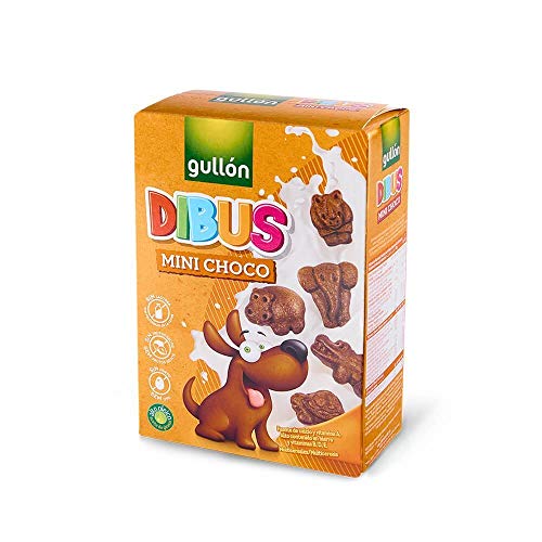 Gullón - Galletas Chocolate Dibus Mini 250g