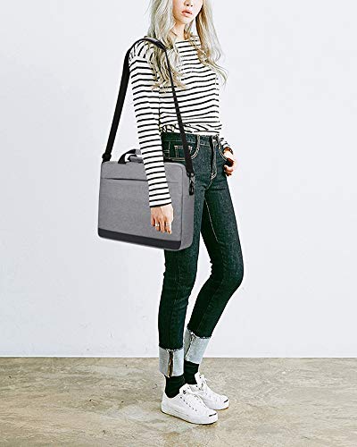 GUOCU Bolso Bandolera para Ordenador Portátil, Laptop Sleeve Resistente a los Derrames para Portátil,Notebook, Ultrabook,MacBook Pro Retina 2016-2018,Gris,15.6"(42X32X7cm) GUOCU Bolso Bandolera para Ordenador Portátil, Laptop Sleeve Resistente a los Derrames para Portátil,Notebook, Ultrabook,MacBook Pro Retina 2016-2018,Gris,15.6"(42X32X7cm)