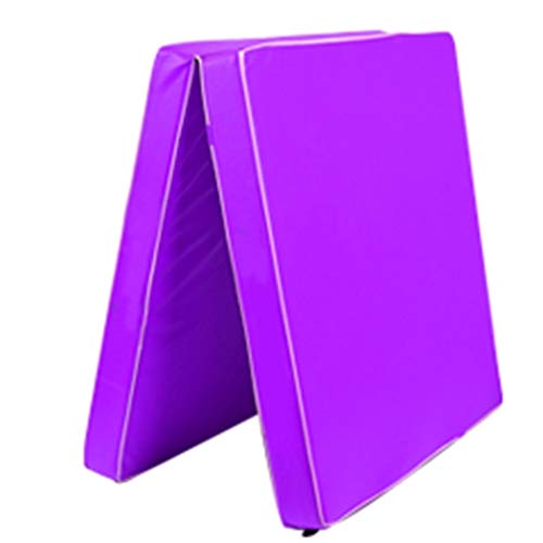 GUORRUI Colchoneta For Gimnasia, Plegable Esteras De Esponja con Asa Portátil Práctica Educación Física Formación Estudiante Tela Oxford, 5 Cm De Grosor (Color : D, Size : 50x100x5cm)