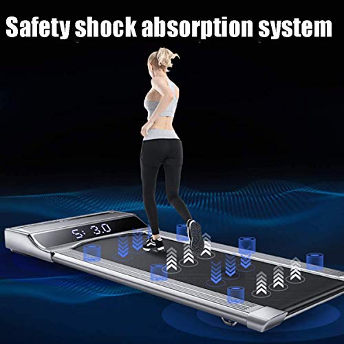 GXLO Ultra silencioso Pantalla LCD Cinta de Correr motorizada Cinta Delgada Velocidad Ajustable rodante Caminar para el hogar y la Oficina para la Cubierta del Entrenamiento Aptitud de la Gimnasia GXLO Ultra silencioso Pantalla LCD Cinta de Correr motorizada Cinta Delgada Velocidad Ajustable rodante Caminar para el hogar y la Oficina para la Cubierta del Entrenamiento Aptitud de la Gimnasia