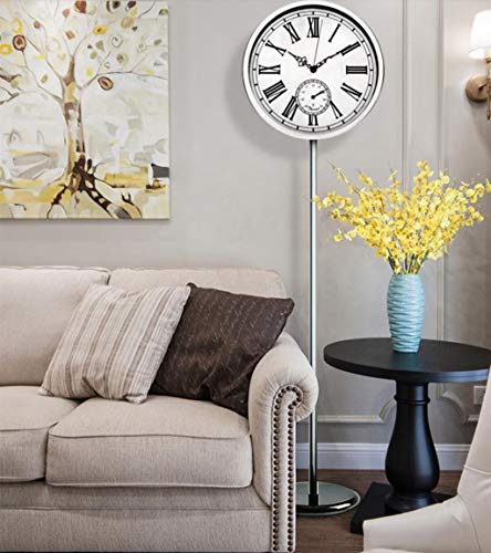 GYC Reloj de Escritorio Reloj Vertical Simple Reloj Europeo Decoración Mute Reloj Vertical Salón Creativo Reloj de pie Moda Reloj de Pared GYC Reloj de Escritorio Reloj Vertical Simple Reloj Europeo Decoración Mute Reloj Vertical Salón Creativo Reloj de pie Moda Reloj de Pared