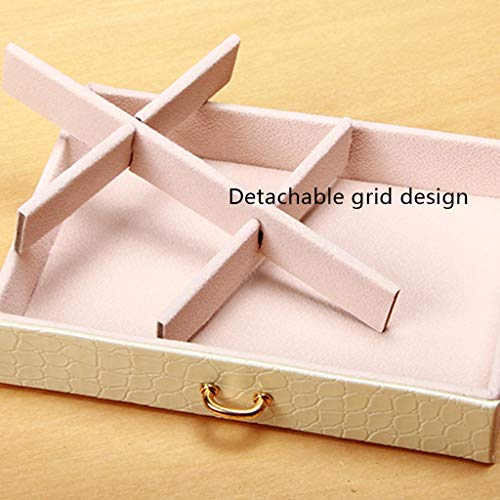 Gym Caja de Almacenamiento de cosméticos Caja de joyería de múltiples Funciones Caja de Anillo de Gran Capacidad Caja de Almacenamiento de joyería de Madera (Color : Beige, Size : 17 * 13.5 * 11CM) Gym Caja de Almacenamiento de cosméticos Caja de joyería de múltiples Funciones Caja de Anillo de Gran Capacidad Caja de Almacenamiento de joyería de Madera (Color : Beige, Size : 17 * 13.5 * 11CM)