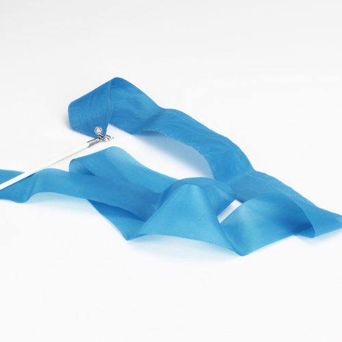Gym danza cinta gimnastica ritmica streamer vara twirling partido del ano nuevo chino -, color azul Gym danza cinta gimnastica ritmica streamer vara twirling partido del ano nuevo chino -, color azul