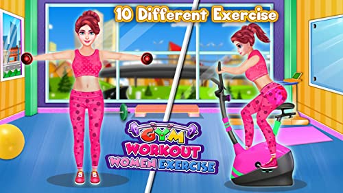 Gym Workout - Women Exercise Game