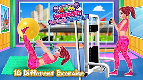 Gym Workout - Women Exercise Game