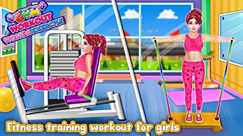 Gym Workout - Women Exercise Game