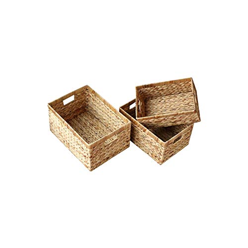 Gymqian Dormitorio Escombros Cestas de Almacenamiento 3 Juegos Em Cesta para Cosméticos Niño Canasta de Juguete Hecho a Mano Nido Del Gato Nido de Ardilla para Las Mascotas a Jugar Gymqian Dormitorio Escombros Cestas de Almacenamiento 3 Juegos Em Cesta para Cosméticos Niño Canasta de Juguete Hecho a Mano Nido Del Gato Nido de Ardilla para Las Mascotas a Jugar