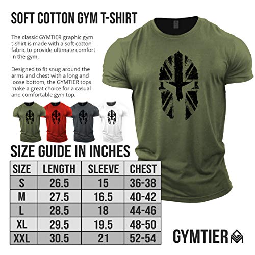 GYMTIER Camiseta para hombre de culturismo, bandera de Reino Unido, camiseta de entrenamiento de gimnasio