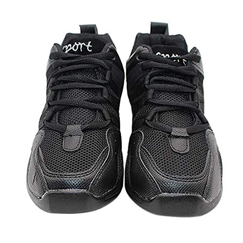 GYUANLAI Zapatos De Baile para Mujer Zapatos Deportivos Zapatos Modernos De Jazz Suela Antideslizante De PU Cómoda Malla Acoplamiento con Cordones Zapatillas De Deporte Ligeras GYUANLAI Zapatos De Baile para Mujer Zapatos Deportivos Zapatos Modernos De Jazz Suela Antideslizante De PU Cómoda Malla Acoplamiento con Cordones Zapatillas De Deporte Ligeras