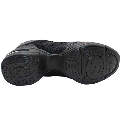 GYUANLAI Zapatos De Baile para Mujer Zapatos Deportivos Zapatos Modernos De Jazz Suela Antideslizante De PU Cómoda Malla Acoplamiento con Cordones Zapatillas De Deporte Ligeras GYUANLAI Zapatos De Baile para Mujer Zapatos Deportivos Zapatos Modernos De Jazz Suela Antideslizante De PU Cómoda Malla Acoplamiento con Cordones Zapatillas De Deporte Ligeras