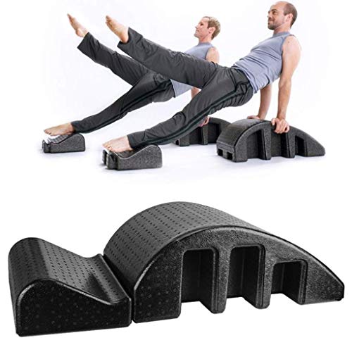 GZD Cama De Masaje Negro Pilates, Corrector De Yoga Desmontable, Equipo De Ejercicios para Adelgazar Y Formar Una Cuña De Espuma De Recuperación GZD Cama De Masaje Negro Pilates, Corrector De Yoga Desmontable, Equipo De Ejercicios para Adelgazar Y Formar Una Cuña De Espuma De Recuperación