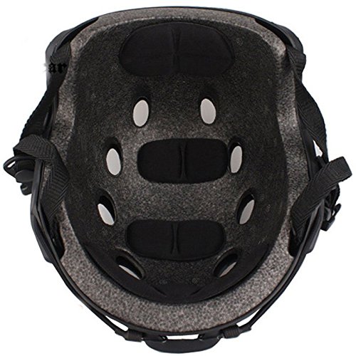 H World EU Casco de combate estilo militar SWAT tipo PJ para CQB Shooting Airsoft Paintball (DE) H World EU Casco de combate estilo militar SWAT tipo PJ para CQB Shooting Airsoft Paintball (DE)