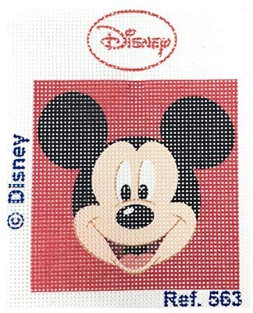 Haberdashery Online Kit Medio Punto para niños, 18 x 15 cms. Colección Mickey Mouse - Modelo 563 Haberdashery Online Kit Medio Punto para niños, 18 x 15 cms. Colección Mickey Mouse - Modelo 563