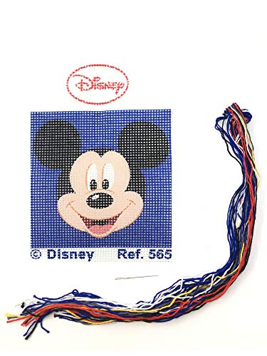 Haberdashery Online Kit Medio Punto para niños, 18 x 15 cms. Colección Mickey Mouse - Modelo 565 Haberdashery Online Kit Medio Punto para niños, 18 x 15 cms. Colección Mickey Mouse - Modelo 565
