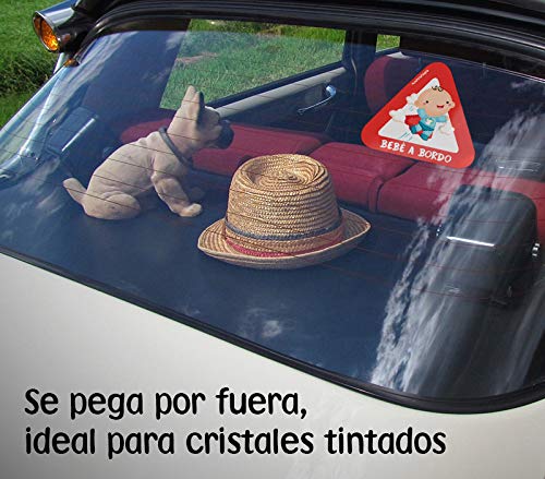Haberdashery Online Pegatina Adhesiva Bebé a Bordo. Adhesivo vinilo para coche o moto. 15 x 13,7 cm. (18. Príncipe) Haberdashery Online Pegatina Adhesiva Bebé a Bordo. Adhesivo vinilo para coche o moto. 15 x 13,7 cm. (18. Príncipe)