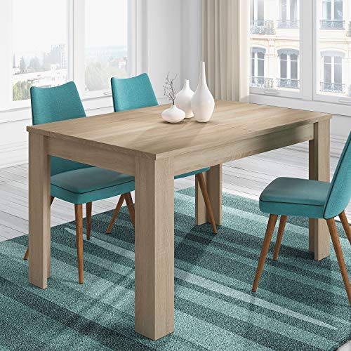 Habitdesign Mesa de Comedor Extensible, Mesa salón o Cocina, Acabado en Color Roble Canadian, Modelo Kendra, Medidas: 140-190 cm (Largo) x 90 cm (Ancho) x 78 cm (Alto) Habitdesign Mesa de Comedor Extensible, Mesa salón o Cocina, Acabado en Color Roble Canadian, Modelo Kendra, Medidas: 140-190 cm (Largo) x 90 cm (Ancho) x 78 cm (Alto)