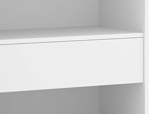HABITMOBEL Vestidor para Dormitorio o Recibidor, Tres baldas, Medidas: Alto: 187 cm x Fondo: 40 cm x Ancho: 160 cm HABITMOBEL Vestidor para Dormitorio o Recibidor, Tres baldas, Medidas: Alto: 187 cm x Fondo: 40 cm x Ancho: 160 cm