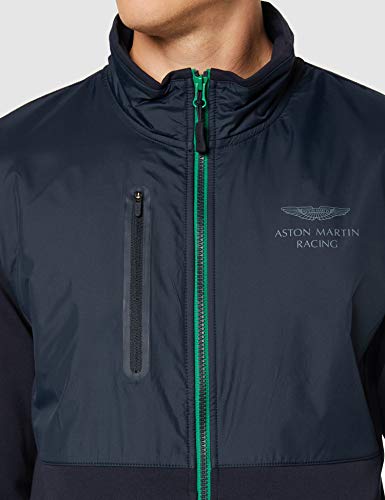 Hackett Amr Hybrid FZ Sudadera, Multicolor (Blue/Navy 5AU), Large para Hombre Hackett Amr Hybrid FZ Sudadera, Multicolor (Blue/Navy 5AU), Large para Hombre