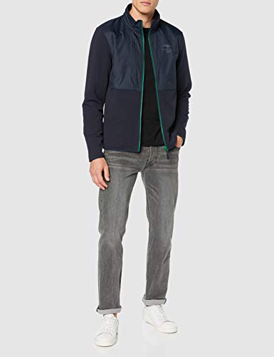 Hackett Amr Hybrid FZ Sudadera, Multicolor (Blue/Navy 5AU), Large para Hombre Hackett Amr Hybrid FZ Sudadera, Multicolor (Blue/Navy 5AU), Large para Hombre