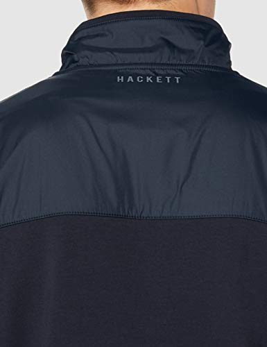 Hackett Amr Hybrid FZ Sudadera, Multicolor (Blue/Navy 5AU), Large para Hombre