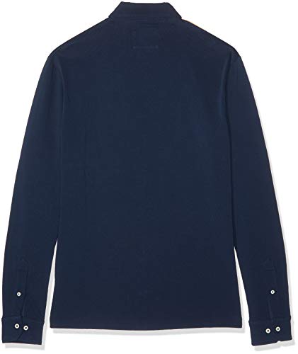 Hackett Archive Quad Polo, Multicolor (Navy/Gold 5DK), Small para Hombre Hackett Archive Quad Polo, Multicolor (Navy/Gold 5DK), Small para Hombre