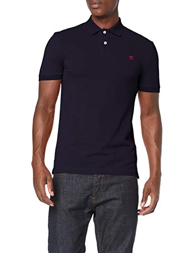 Hackett London Slim Fit Logo Polo, Azul (Navy 595), XX-Large para Hombre Hackett London Slim Fit Logo Polo, Azul (Navy 595), XX-Large para Hombre