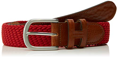 Hackett Parachute Belt 542 Cinturón, Rojo (Red 255), Small para Hombre