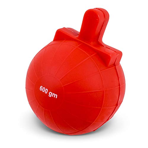 HAEST VINEX Pelota para el Entrenamiento de Lanzamiento de Jabalina - 600 Gramos - Rojo HAEST VINEX Pelota para el Entrenamiento de Lanzamiento de Jabalina - 600 Gramos - Rojo