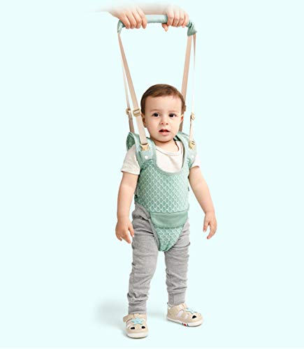 Haioo Arnés de Seguridad Bebés para Aprender Caminar Ajustable Andador Seguro 2 en 1 para Bebés de 6 a 36 meses (Azul)
