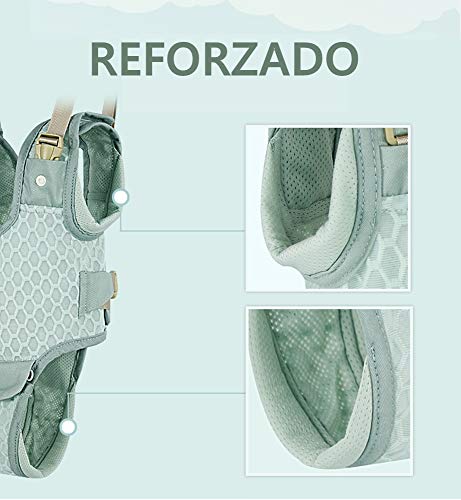Haioo Arnés de Seguridad Bebés para Aprender Caminar Ajustable Andador Seguro 2 en 1 para Bebés de 6 a 36 meses (Azul) Haioo Arnés de Seguridad Bebés para Aprender Caminar Ajustable Andador Seguro 2 en 1 para Bebés de 6 a 36 meses (Azul)