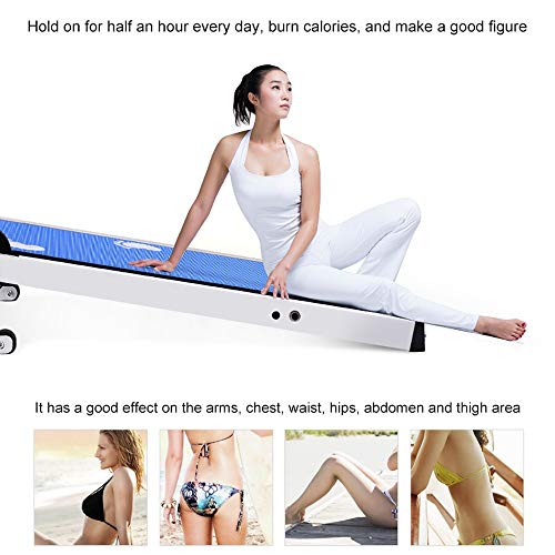 HAIRCURLER Máquina de Correr, Cinta De Correr Mecánica con Rodillo, Mini Máquina De Caminar para El Hogar,máquina De Correr Mecánica Equipo De Ejercicios Cinta De Correr PlegableBlue HAIRCURLER Máquina de Correr, Cinta De Correr Mecánica con Rodillo, Mini Máquina De Caminar para El Hogar,máquina De Correr Mecánica Equipo De Ejercicios Cinta De Correr PlegableBlue