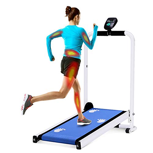 HAIRCURLER Máquina de Correr, Cinta De Correr Mecánica con Rodillo, Mini Máquina De Caminar para El Hogar,máquina De Correr Mecánica Equipo De Ejercicios Cinta De Correr PlegableBlue HAIRCURLER Máquina de Correr, Cinta De Correr Mecánica con Rodillo, Mini Máquina De Caminar para El Hogar,máquina De Correr Mecánica Equipo De Ejercicios Cinta De Correr PlegableBlue