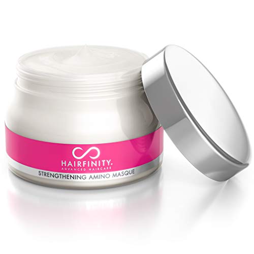 Hairfinity Máscarilla Tratamiento con Amino de Refuerzo Capilar Máscara Hidratante del Cabello y Acondicionador Profundo para Cabello Dañado, con Colágeno Hidrolizado, para el crecimiento 236 ml Hairfinity Máscarilla Tratamiento con Amino de Refuerzo Capilar Máscara Hidratante del Cabello y Acondicionador Profundo para Cabello Dañado, con Colágeno Hidrolizado, para el crecimiento 236 ml