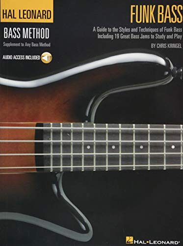 Hal Leonard Bass Method: Funk Bass (Book/Online Audio)