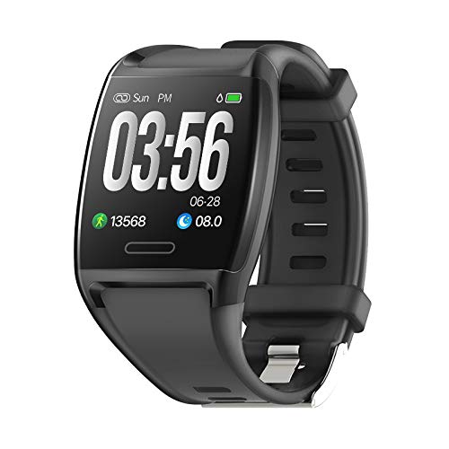 HalfSun Impermeable IP67 Smartwatch, HD Color Screen,Pulsera Inteligente con Pulsómetro, Monitor de Presión Arterial，Monitor de Calorías, Sueño, Podómetro，Pulsera Actividad para Android y iOS