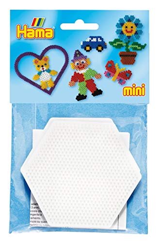 Hama Las Placas hexagonales Bolsa Mini 5204h 2 Piezas