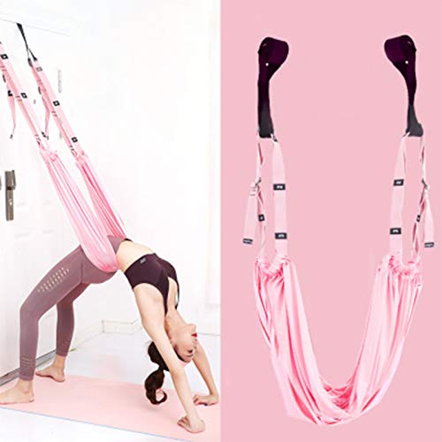 Hamaca De Pared De Cuerda De Yoga Aérea, Cinturón Elástico Invertido, Asistencia para Equipo De Entrenamiento De Flexión De Espalda Y Cintura Baja, Hamaca De Yoga Aérea, Hamaca De Lujo Segura,Rosado Hamaca De Pared De Cuerda De Yoga Aérea, Cinturón Elástico Invertido, Asistencia para Equipo De Entrenamiento De Flexión De Espalda Y Cintura Baja, Hamaca De Yoga Aérea, Hamaca De Lujo Segura,Rosado