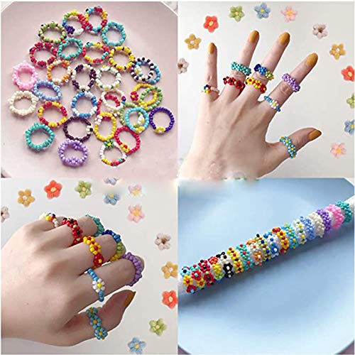 Hanbee Cuentas de Colores para Los niños 12000 Piezas 3mm Mini Cuentas y Abalorios Cristal para DIY Pulseras Regalo Collares Bisutería (24 Colores)