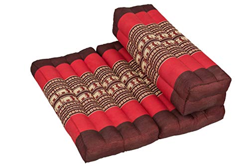Handelsturm Cojín de meditación Plegable, Bloque de Yoga para Diferentes técnicas de meditación, como Zafu y Zabuton, Adecuado para Principiantes con Relleno kapok Handelsturm Cojín de meditación Plegable, Bloque de Yoga para Diferentes técnicas de meditación, como Zafu y Zabuton, Adecuado para Principiantes con Relleno kapok
